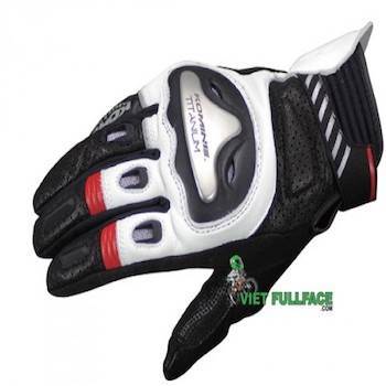 Găng Tay Komine - GK200 Super Fit Titanium Leather