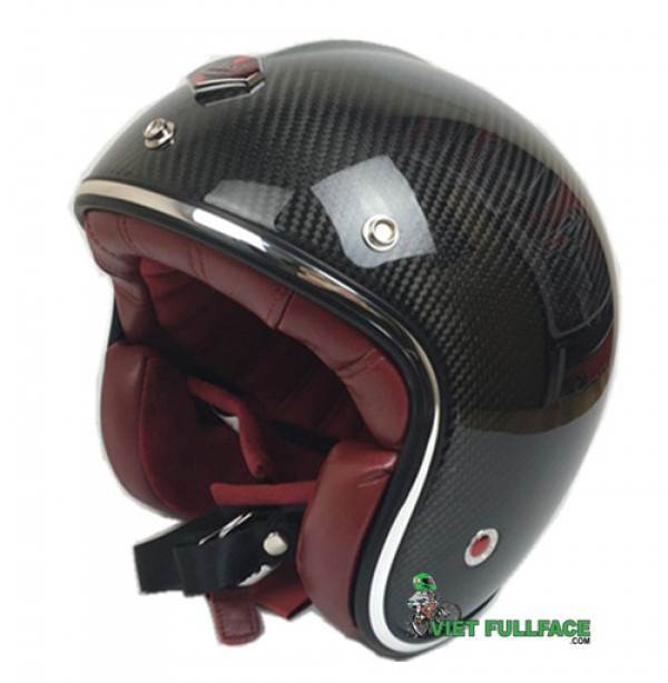 Mũ Cafe Racer Ruby