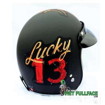TORC Lucky 13 Helmets - Mũ Cafe Racer TORC
