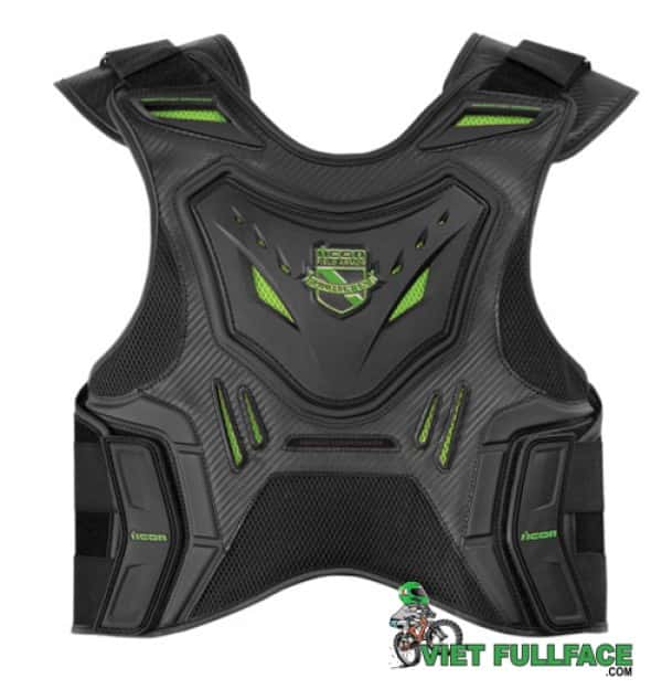 Giáp Lưng và Ngực Icon - The Field Armor Stryker vest