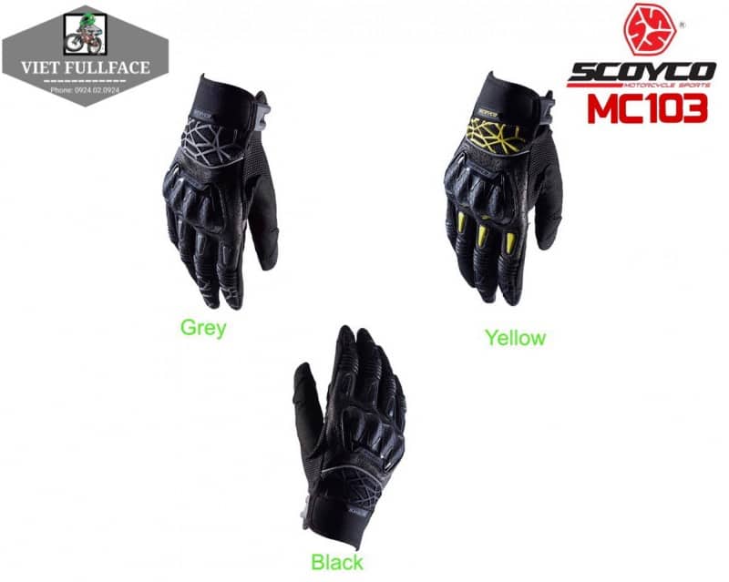 Scoyco MC103 - Găng tay bảo vệ. 1