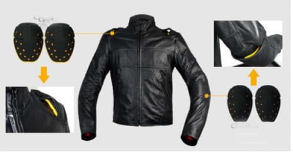 Áo Giáp Da Scoyco _JK44 Leather Jacket 4