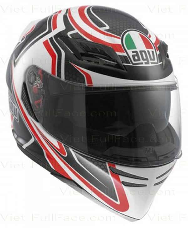 Mũ Bảo Hiểm AGV - AGV Horizon Racer Red - HÀNG CHÍNH HÃNG 1