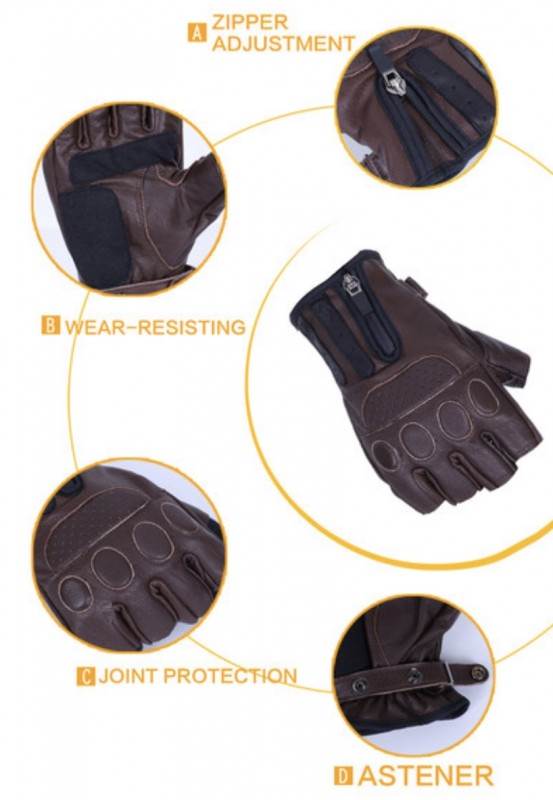 Găng tay Da SKG528 - Leather Gloves  3