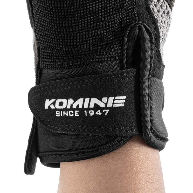Komine GK-1633 3D Protective Mesh Motorcycle Gloves 6