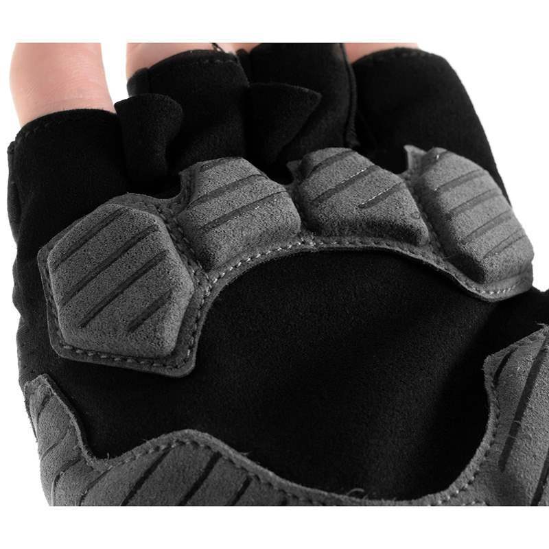 Komine GK-2593 Protect Fingerless Mesh Motorcycle Gloves 6