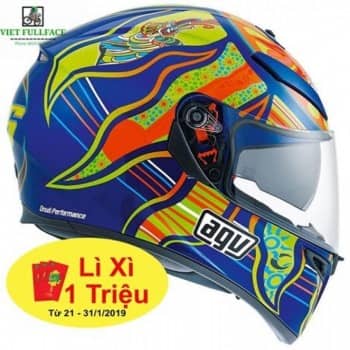 Mũ Bảo Hiểm AGV - AGV K3 SV Five Continents (2 Kính )