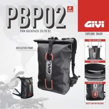 Givi PBP02 Prime Waterproof BackPack - Balo Chống nước.