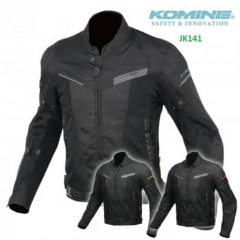 Komine JK141 Protect Half Mesh Jacket - Áo Giáp Komine