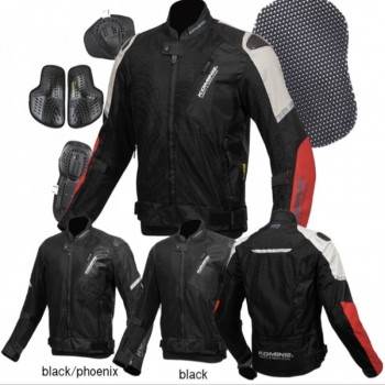 Komine JK137 Carbon Protect Mesh Jacket - Áo Giáp Komine