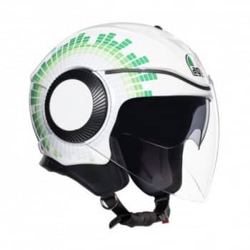 AGV Orbyt GINZA White Red Green