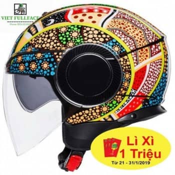 AGV Orbyt Dreamtime - Mũ Bảo Hiểm 3/4 AGV 2 kính