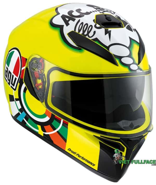 Mũ Bảo Hiểm  AGV - AGV K3SV Misano (2 Kính)