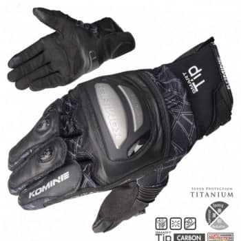 Găng Tay Komine -  GK-214 Titanium Mesh Gloves